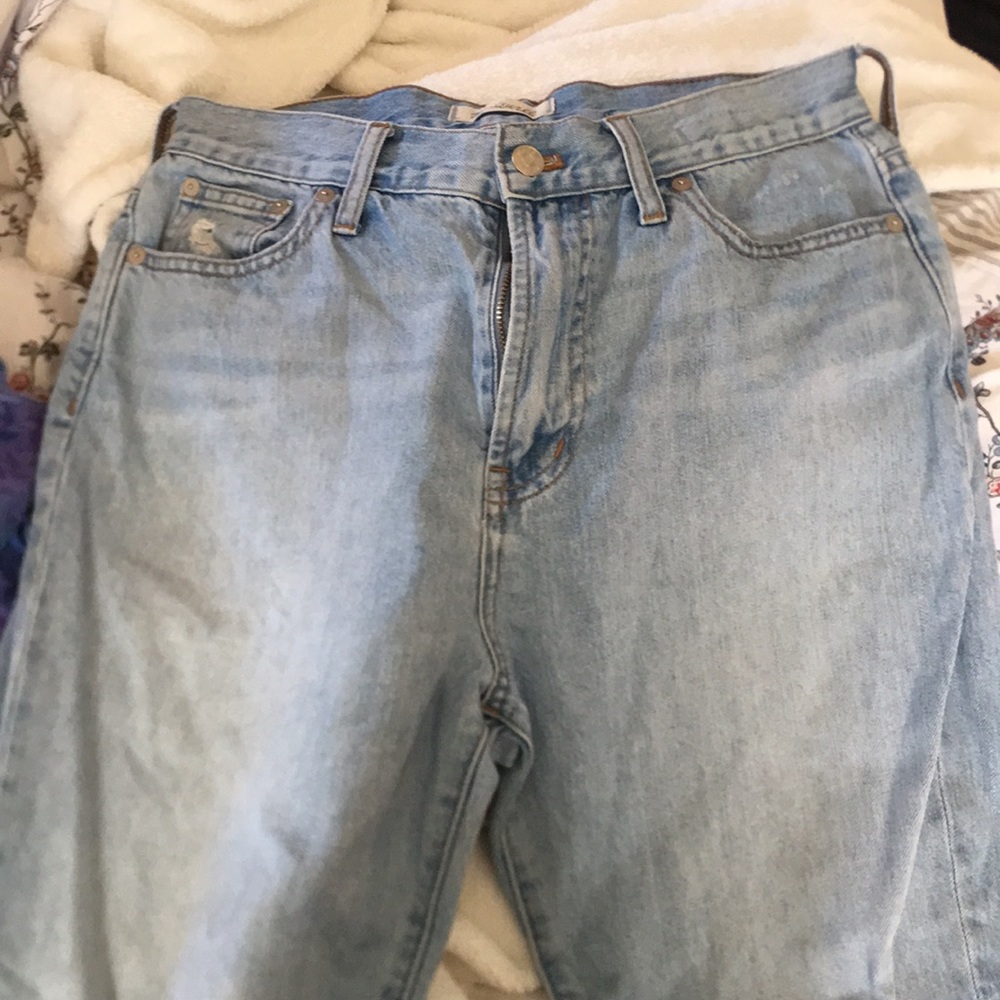 madewell mom jean
